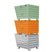 Foto articolo dell\'articolo Benna Ribaltabile Impilabile BAUER BSK | In Acciaio per Uso Intensivo | Made in Germany