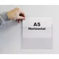 Foto articolo dell\'articolo Buste per documenti magnetiche trasparenti