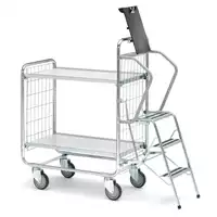 Foto articolo dell\'articolo Carrello Scalabile 100 con 2 Ripiani