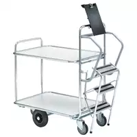 Foto articolo dell\'articolo Carrello Scalabile 200 con 2 Ripiani