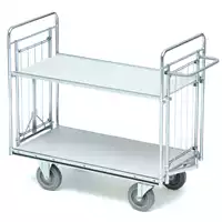 Foto articolo dell\'articolo Carrello con Ripiani 25  per Prelievo con Trainatore