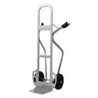 Foto articolo dell\'articolo Carrello in acciaio - Ruote pneumatiche - Pala fissa - Portata 350 kg