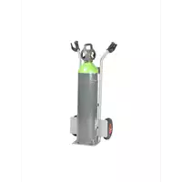 Foto articolo dell\'articolo Carrello in acciaio - Ruote pneumatiche - Portata 280 kg