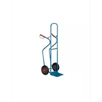 Foto articolo dell\'articolo Carrello in acciaio per casse - Ruote pneumatiche - Portata 300 kg