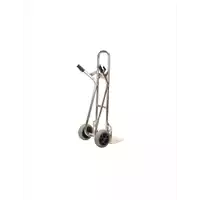 Foto articolo dell\'articolo Carrello in alluminio - Ruote antiforatura - Portata 350 kg