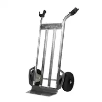 Foto articolo dell\'articolo Carrello in alluminio - Ruote pneumatiche - Portata 350 kg