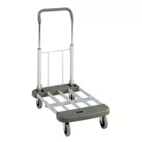 Foto articolo dell\'articolo Carrello in alluminio e plastica pieghevole - Portata 150 kg