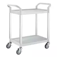 Foto articolo dell\'articolo Carrello in polipropilene - 2 ripiani - Portata 250 kg