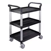 Foto articolo dell\'articolo Carrello in polipropilene - 3 ripiani - Portata 250 kg Matador