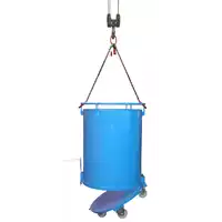 Foto articolo dell\'articolo Contenitore Cilindrico con Scarico dal Basso BAUER RB | Con Botola Automatica | Made in Germany