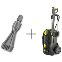 Foto articolo dell\'articolo Eco!Booster + Idropulitrice alta pressione a freddo HD 5/15 C Plus  – Incrementa l'efficienza di pulizia del 50%