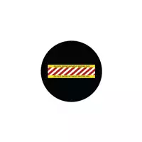 Foto articolo dell\'articolo Gobo in Vetro Borosilicato – Segnale DO NOT ENTER WITHOUT PROPER PPE | Compatibile con Proiettori GOBO Service