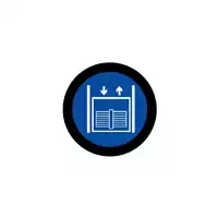 Foto articolo dell\'articolo Gobo in Vetro Borosilicato – Segnale Montacarichi | Compatibile con Proiettori GOBO Service