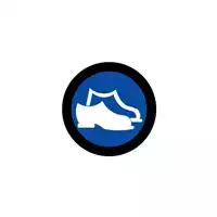Foto articolo dell\'articolo Gobo in Vetro Borosilicato – Segnale Obbligo DPI Scarpe Antinfortunistiche | Compatibile con Proiettori GOBO Service