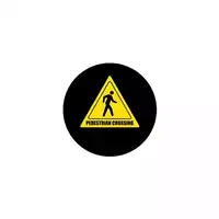 Foto articolo dell\'articolo Gobo in Vetro Borosilicato – Segnale SLOW | Compatibile con Proiettori GOBO Service