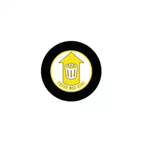 Foto articolo dell\'articolo Gobo in Vetro Borosilicato – Segnale TRASH CAN HERE | Compatibile con Proiettori GOBO Service