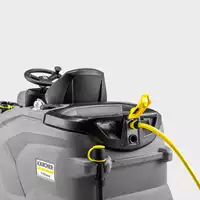 Foto articolo dell\'articolo Lavasciuga Pavimenti Uomo a Bordo Kärcher B 150 R Bp D90 – Pulizia professionale su superfici grandi, con efficienza, autonomia e silenziosità