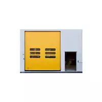 Foto articolo dell\'articolo Porta Rapida ad Avvolgimento Domino Smart Campisa: velocità, sicurezza e robustezza