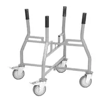 Foto articolo dell\'articolo Portasecchio da cantiere pieghevole da 65/90 litri - Portata 250 kg
