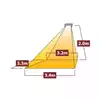 Riscaldatore a infrarossi Tansun Sorrento 1,5 kW 