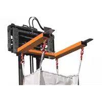 Foto articolo dell\'articolo Traversa per Sacche Inforcabile con Ganci BAUER TBB-W | Per Carrelli Elevatori | Made in Germany